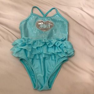 Juicy couture girl bathing suit